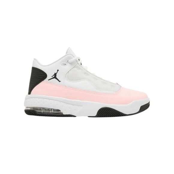 NIKE Air Jordan Max Aura 2 "White Arctic Punch' Sneakers Size 5Y/W6.5 - Picture 1 of 9